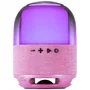 Mars Gaming Altavoz Bluetooth RGB MS-Flow 360° Rosa 15W Bluetooth 5.3 MicroSD Iluminación RGB 360° Batería 2000mAh